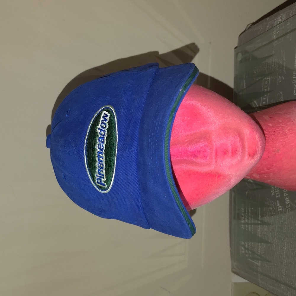Pinemeadow Embroidered Logo Strap-on Hat Cap